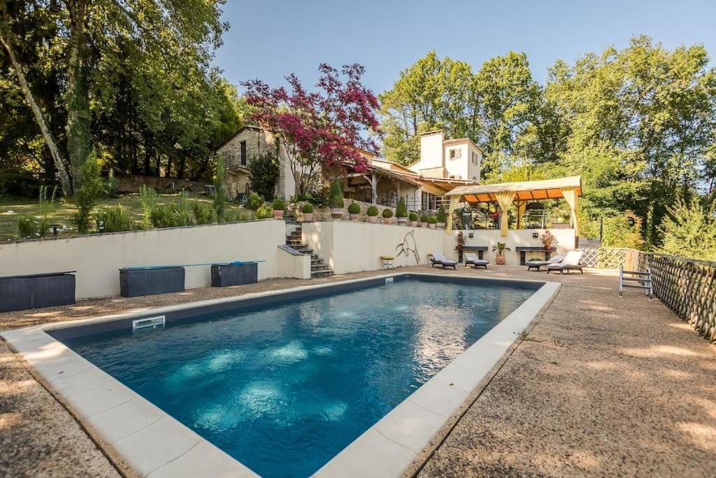 Vila Avec, Piscine, Tennis. Vila Rivaux Exterior foto